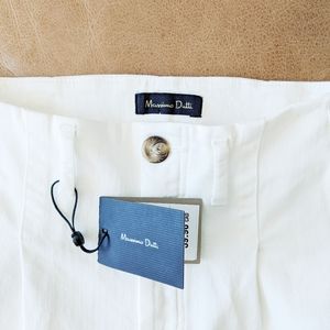 Massimo Dutti high-rise wide-leg trousers